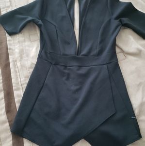 A black one piece